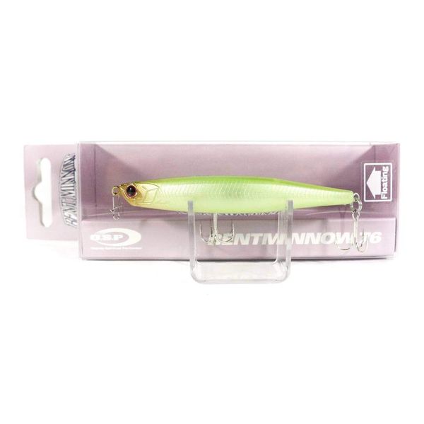 O.S.P Bent Minnow 76 F G-35 Ghost Lime Chart