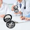 Orthodontic Retainer Case with 2 Pcs Aligner Removal Tool (Black & White)