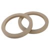 uxcell 8 Pcs Universal 6.5 Inch Speaker Subwoofer Mounting Spacer Rings