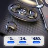 Invisible Sleep Wireless Earbuds Bluetooth 5.3 Headset TWS Waterproof Earphone