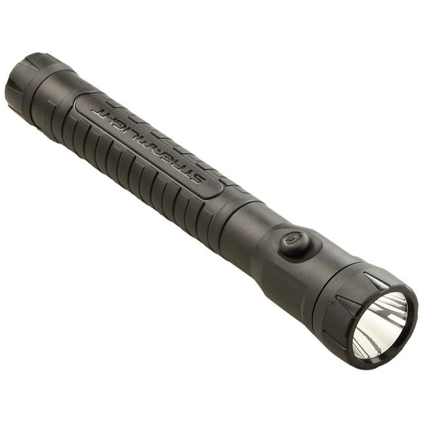 Streamlight 76442 PolyStinger LED HAZ-LO Intrinsically Safe Rechargeable Flashlight with 120-Volt AC/12-Volt DC Charger, Black - 130 Lumens