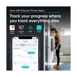 Wyze Scale for Body Weight, Digital Bathroom Scale for Body Fat