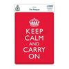 LARGE KEEP CALM AND CARRY ON WALL PLAQUE/SIGN 40 X 30cm BOMBER COMMAND APPEAL