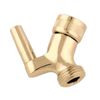 Renovators Supply Manufacturing Shower Heads Bright Solid Brass Shower Heads Mount Only
