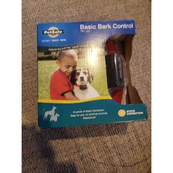 NEW Unopened PETSAFE PBC-302 BASIC BARK CONTROL Collar Waterproof