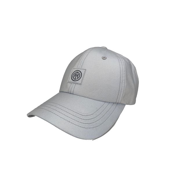 Inter Unisex Gorra Baseballkappe, Silber, One Size