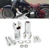 2.25" Passenger Foot Peg Rest Support Mount Clevis Kit For Harley Softail 00-06