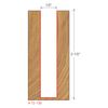 Freud 12-130: 1/2" (Dia.) Double Flute Straight Bit (Eclipse Grind),Red