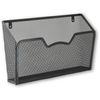 3 Pack - SimpleHouseware Wall Mount Single Pocket File Organizer Holder, Black