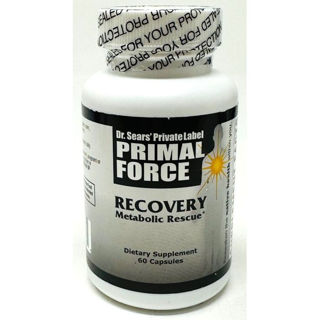 Dr. Sears' Private Label Primal Force RECOVERY 60 Capsules Metabolic Rescue