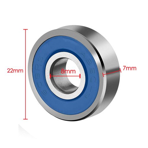 Trixes frictionless Abec 9 Ball Bearing for Skateboard, Scooter, Inline Skates
