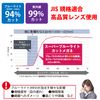 Blue Light Reduction Glasses, 94% Protection, Super Blue Light Reduction, Oval Clover Pattern, PC Glasses, Computer Glasses, Smartphone Glasses, UV Protection -