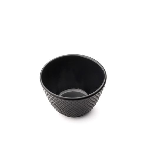 Bredemeijer G004Z Tea Mugs Jang, Black (Set of 2), Cast Iron, 7.8 x 7.8 x 5.3 cm