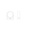 Ø 125mm / 5 inch Coupling Connector for T-Piece, Bend, Reducer - Plastic Round Sleeve