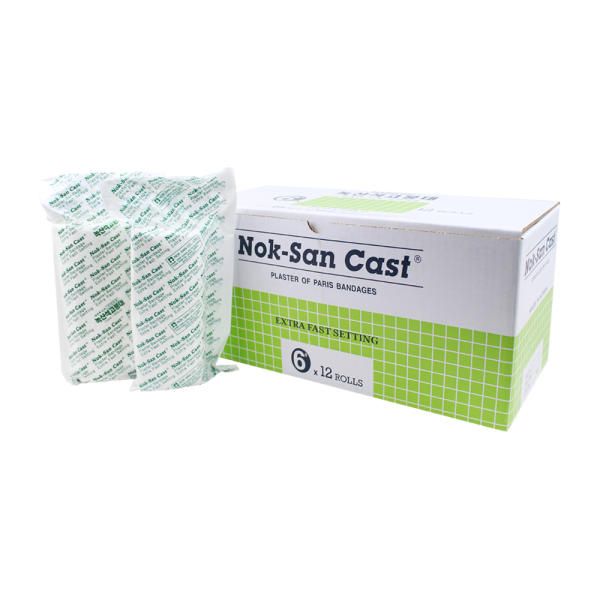 Noksan plaster bandage 6 inch 1 roll plaster gauze