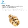 Portable 1lb Propane Tank Canister Regulator Adapter Connection to 3/8” Male Flare (5/8"-18UNF) Thread, Portable Camping Grill Stove Parts for Heaters, Burner, Fire Pit, Cooker