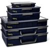 raaco 136167 "Assorter PSC 5-18" Compartment Box, Blue/Transparent