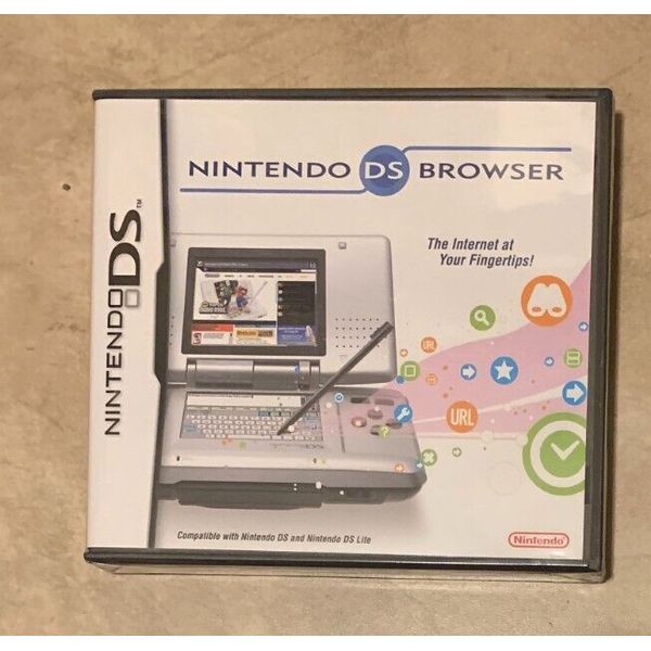 Nintendo DS + DS Lite Web Internet Browser NEW factory sealed