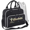 MusicaliTee Ballet Dancer - On Pointe - BLACK + WHITE - Personalised DUO DANCE & Drawstring Bags
