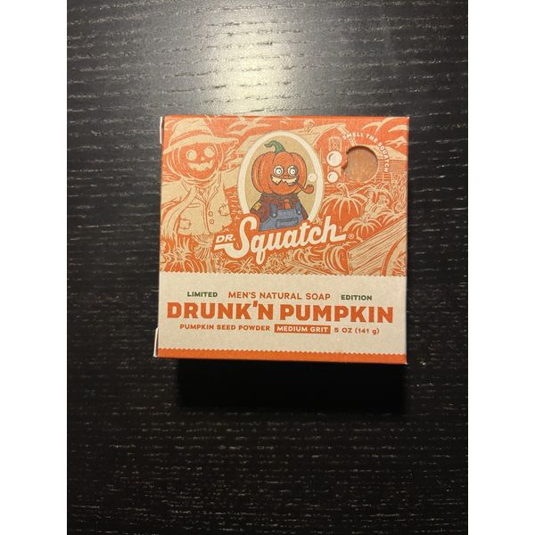 Dr. Squatch Soap Halloween Limited Edition Drunk'n Pumpkin - All Natural Soap