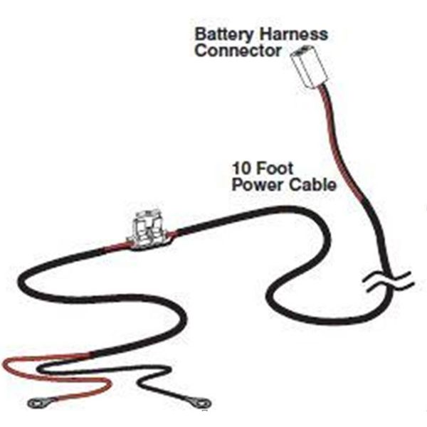 Mighty Mule GTO FM350/360 Battery Power Cable Gate Opener Battery Harness, T1G9