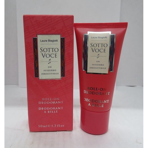 LAURA BIAGIOTTI SOTTO VOCE ROLL ON DEODORANT 1.7 Fl oz/50 ml