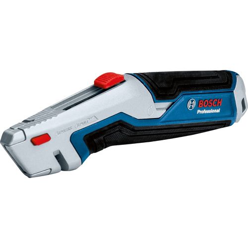 Bosch Professinal Universal Messer mit ausziehbarer Klinge und 10 tlg. Klingen Set