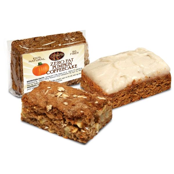 Simply Scrumptous Fat Free Carrot Cake and Fat Free Pumpkin Coffee Cake