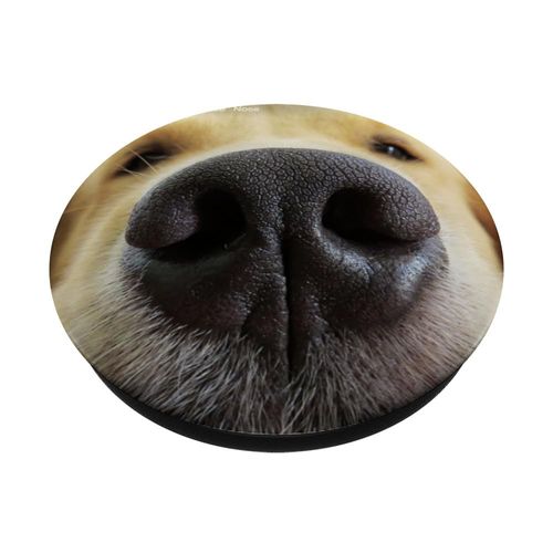 Dog Owner Muzzle Snoot Christmas Golden Retriever Gift PopSockets Adhesive PopGrip