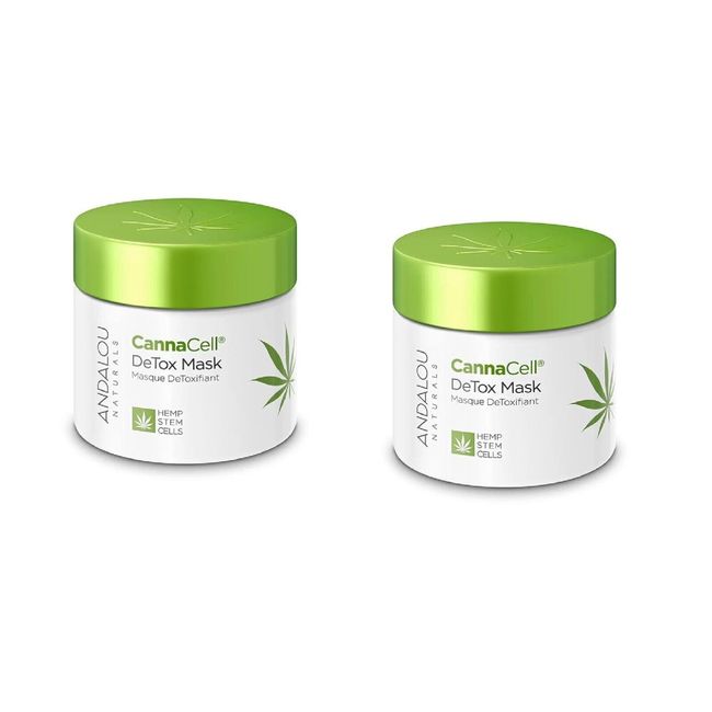 Andalou Naturals CannaCell Detox Mask ( 2 Pack )