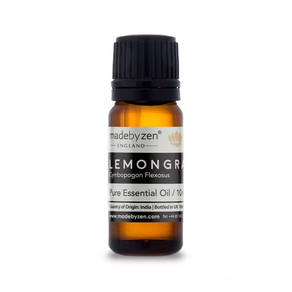 MadebyZen Lemongrass Pure Essential Oil 10ml