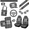 RNK Shops Personalized Monogrammed Damask Rectangular Trailer Hitch Cover - 2"