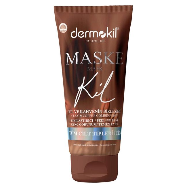 Dermokil Kil Ve Kahve İçerikli Sıkılaştırıcı Etkili Yüz Maske (75 ml)