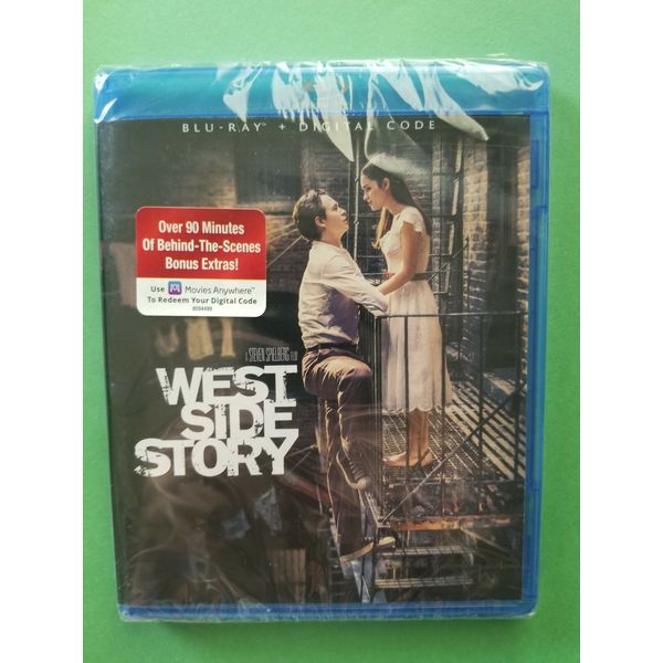 NEW - WEST SIDE STORY (Blu-ray + Digital Code, 2022) Steven Spielberg