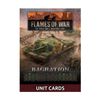 Flames of War WW2: Bagration - Romanian Unit Card Pack