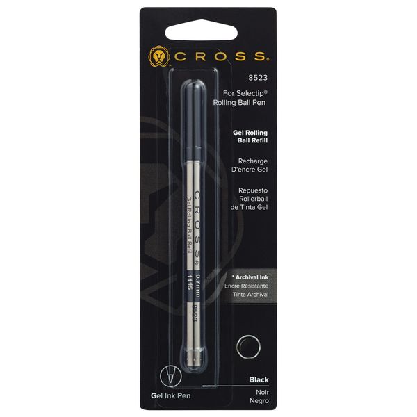 Cross - Roller Refill Medium Point, BLACK