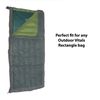 Outdoor Vitals Sleeping Bag Liner (Charcoal, Mummy/Micro Polyester)