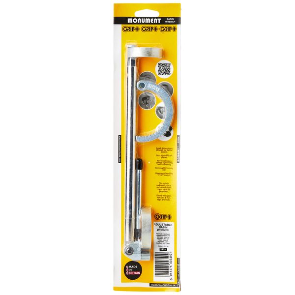 Monument 349h Adjustable Fitted 3 Jaws Wrench
