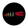 Motorhome Camping Retro PopSockets Adhesive PopGrip