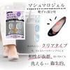Actika Marshmallow Gel Soft Fit Gel for Shoe Slepping Portions for Women, clear, Free Size