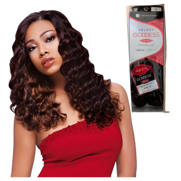 Sensationnel Select Goddess Remi Luxe 12" - Color 4 (Medium Brown) - 100% Human