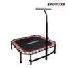 Spobix BOOST Square Trampoline (Handle/Red), Red