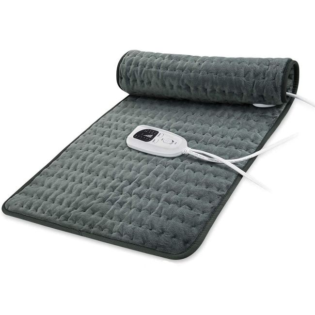 24''×12'' Heating pad Electric Heat Pad for Back Pain and Cramps Relax - Elec...