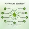 Aloderma 99% Organic Aloe Vera Gel for Skin Made within 12 Hours of Harvest, Organic Aloe Vera Gel for Sunburn Relief, Natural, Soothing Hydrating Aloe Vera for Scalp, Hair & Face, Lightweight Gel