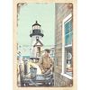 800-dohanos34492 metal tin sign office interior design
