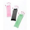 Neon Green Fishnet Gloves