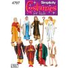 Simplicity Sewing Pattern 4797 - Boy & Girl Costumes Sizes: A (S-M-L)