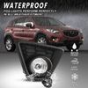 Clear Fog Lights for 2013-2016 Mazda CX-5 Replace Lamps Wring Switch Kit Pair