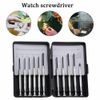 NEW 11Pcs Micro Screwdriver Set Precision Tool Watch Jewelry Glasses Repairs Kit
