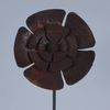 Rust Scale Rust Flower Garden Poppy Flower Poppy Flower Art Deco 117.5 cm